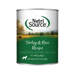 12/13OZ Nutrisource TURKEY/RICE CANS - Healing/First Aid
